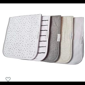 Baby burping cloths, absorbent and organic.